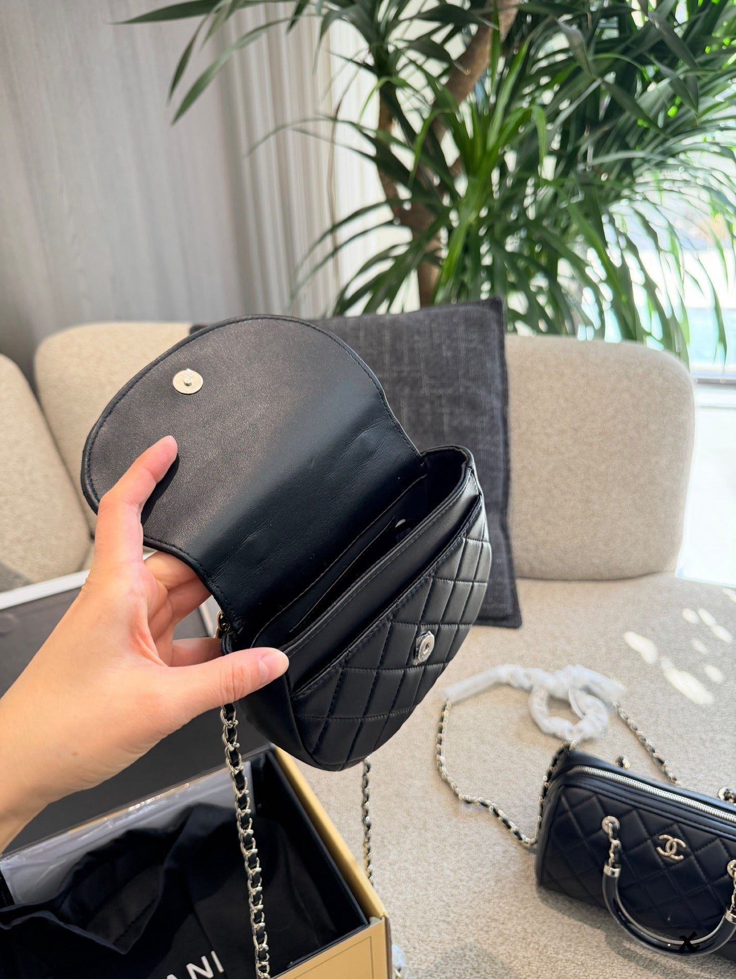 Serenityll™ 2001119 Chanel Bag 14*16*6.5cm