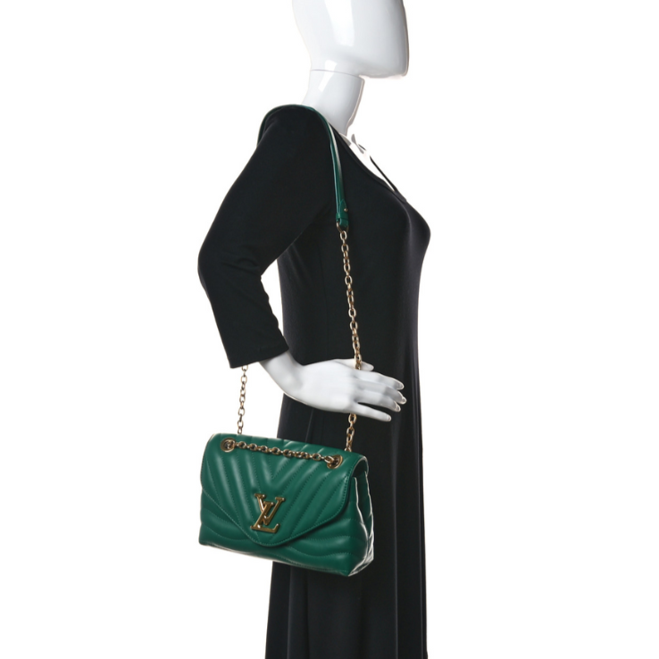 Louis Vuitton New Wave Chain Bag MM - Emerald Green