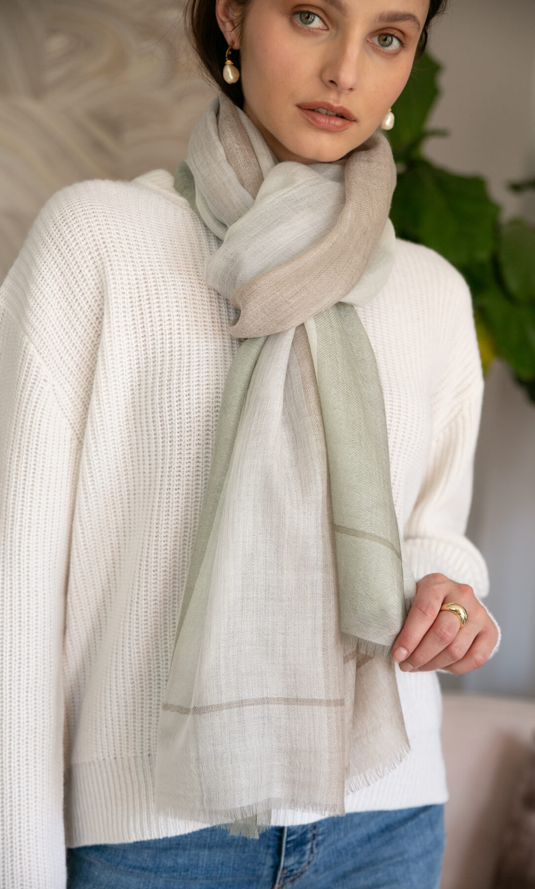 Aria Cashmere Wrap Scarf